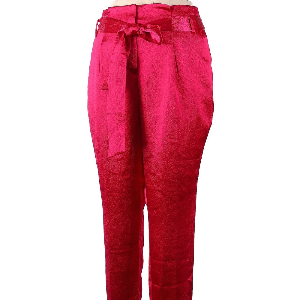 New York & Company Silk Capri Pants